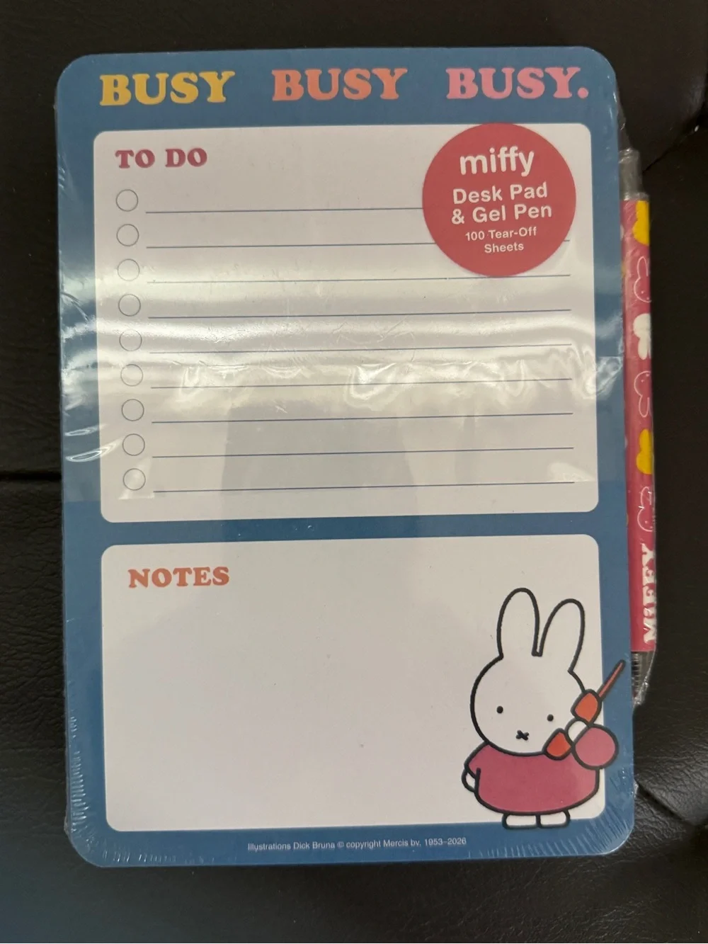 Miffy Notepad Gift Set with Pen